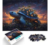 Puzzle da 2000 pezzi per adulti Tartaruga della natura fantastica Analisi e logica Decorazione murale Regali unici per compleanno e Natale 70x100cm