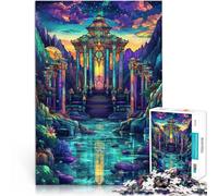 Puzzle da 2000 pezzi per adulti Tempio mistico asiatico Per il divertimento in famiglia Ogni pezzo è unico - Gioco divertente e stimolante per tutta la famiglia 70x100cm