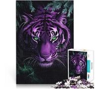 Puzzle da 2000 pezzi per adulti Tigre sotto la pioggia Difficile da completare ma divertente e umoristico gioco di sfida unico 70x100cm