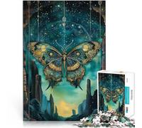Puzzle da 2000 pezzi per adulti “Totem farfalla fantasy” Fatto di carta,Adatto a partire dai 14 anni Gioco impegnativo e gioco per famiglie grande regalo。misurare:70x100cm/27.5x39.3pollice