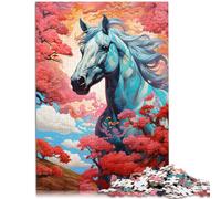 Puzzle da 2000 pezzi per Adulti Un Cavallo Corto nel Cielo Giocattoli educativi ed educativi Sollievo dello Stress Soggiorno Uccidere Il Tempo 27,56 "x 39,37"