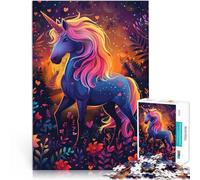 Puzzle da 2000 pezzi per adulti Unicorni Gioco impegnativo Ogni pezzo è unico - Gioco impegnativo per famiglie 70 x 100 cm per bambini di 14 anni