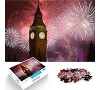 Puzzle da 2000 pezzi per adulti Viaggio in città con il Big Ben di Londra Difficile Duro Ogni pezzo è unico - Gioco divertente e stimolante per tutta la famiglia 70x100cm