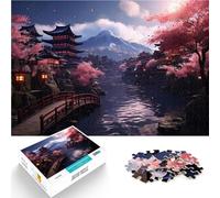 Puzzle da 2000 pezzi per adulti Viaggio in Giappone sul monte Fuji Giocattoli educativi Ogni pezzo è unico - Gioco divertente e stimolante per tutta la famiglia 70x100cm