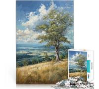 Puzzle da 2000 pezzi per adulti Vista sulla valle Difficile da completare ma divertente e umoristico Lista dei desideri con Babbo Natale 70x100cm
