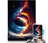 Puzzle da 2000 pezzi per adulti Vulcano marziano Antistress Vacanza in patria Uccidere il tempo Migliorare l'amore tra le coppie 70x100cm