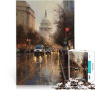 Puzzle da 2000 pezzi per adulti Washington DC Charm USA Gioco di famiglia antistress sfida difficile Collezione di artisti, Belle arti 70x100cm