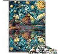 Puzzle da 2000 pezzi "Piramide del cielo stellato" per adulti e adolescenti, interessante strumento per ridurre lo stress e favorire l'interazione genitore-figlio (70x100cm)