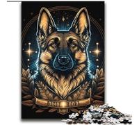 Puzzle da 2000 pezzi raffigurante il pastore tedesco, ideale come regalo per adolescenti dai 14 anni in su, per decorazioni artistiche, giochi per famiglie, regali di Natale e compleanno (70x100cm)