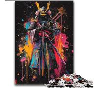 Puzzle da 2000 pezzi raffigurante un dipinto a olio di un samurai ninja,per adulti e adolescenti,modello da assemblare,ideale come regalo per tutta la famiglia,adatto a bambini di età compresa 14 anni
