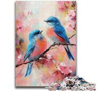 Puzzle da 2000 pezzi raffigurante un passero dipinto a olio, per adulti e ragazzi, gioco di ruolo Ogni pezzo è unico Gioco stimolante e divertente per tutta la famiglia (70x100cm)