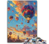Puzzle da 2000 pezzi raffigurante una mongolfiera dipinta a olio, per adolescenti e adulti, un gioco stimolante, ideale come regalo per tutta la famiglia (70x100cm)