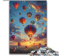 Puzzle da 2000 pezzi raffigurante una mongolfiera dipinta a olio, per adulti e ragazzi, un gioco stimolante, ideale come regalo per tutta la famiglia (70x100cm)