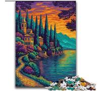 Puzzle da 2000 pezzi raffiguranti paesaggi urbani italiani, per adulti e ragazzi, giochi educativi, decorazioni per la casa, ideali come regalo per tutta la famiglia (70x100cm)
