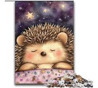 Puzzle da 2000 pezzi "Riccio dormiente" per adulti, regalo interessante per ridurre lo stress e favorire l'interazione genitore-figlio (70x100cm)