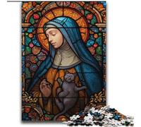 Puzzle da 2000 pezzi "Ritratto di Maria Madre" per adulti e ragazzi, giochi divertenti Ogni pezzo è unico Gioco stimolante e divertente per tutta la famiglia (70x100cm)