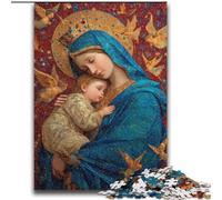 Puzzle da 2000 pezzi "Ritratto di Maria Madre" per adulti e ragazzi, per giochi educativi, giocattoli, regali di compleanno, decorazioni murali (70x100cm)