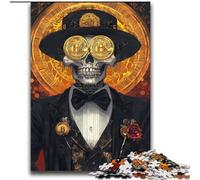 Puzzle da 2000 pezzi "Scheletro Bitcoin" per adolescenti, un regalo impegnativo e difficile per tutta la famiglia (70x100cm)