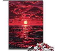 Puzzle da 2000 pezzi "Tramonto sul mare" per adulti e adolescenti, gioco stimolante, ideale come regalo per tutta la famiglia (70x100cm)
