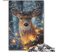 Puzzle da 2000 pezzi "Un elegante cervo" per adulti e adolescenti, stimola l'intelligenza cerebrale, giocattoli avvincenti per la decorazione della casa (70x100cm)