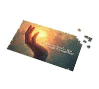 Puzzle da 3 anni, idea regalo mano nella mano, puzzle per adulti, 500 pezzi (500 pezzi)