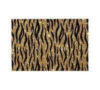 Puzzle da 300 pezzi con stampa animalier e glitter dorati per adulti - Puzzle in legno per adulti e anziani