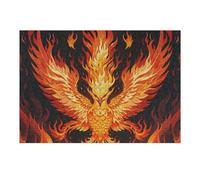 Puzzle da 300 pezzi di puzzle avanzati della fenice puzzle personalizzati in legno per adulti foto puzzle arte appeso alla parete decorazione per compleanno, matrimonio, San Valentino, anniversario