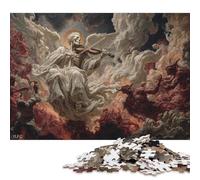 Puzzle da 300 pezzi "L'angelo della morte" per adulti e adolescenti, giochi educativi per la casa, giocattoli fai da te, regali di Natale, 300 pezzi (40x28 cm)