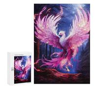 Puzzle da 300 pezzi per adolescenti Enchanted Phoenix in Mystic Forest Puzzle per adulti gioco di pensiero analisi e logica 300 pezzi