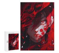Puzzle da 300 pezzi per adolescenti Red Dragon's Eye Puzzles per adulti, gioco di pensiero, allenamento della memoria, interazione genitore-figlio, 300 pezzi