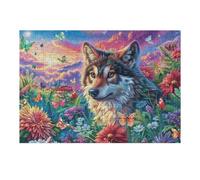 Puzzle Da 300 Pezzi Per Adulti Fox Galaxy Forest 40x28cm Regalo Del Ringraziamento Perfetto Per Tempo in Famiglia Migliora Concentrazione Pazienza
