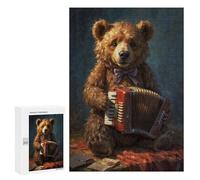 Puzzle da 300 pezzi per adulti, una canzone dell'orso ben amata, puzzle giocattolo da parete analisi e logica impegnativa per completare 300 pezzi