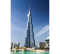 Puzzle da 3000 pezzi per adulti e bambini, paesaggio Burj Khalifa a Dubai, gioco educativo di sfida familiare
