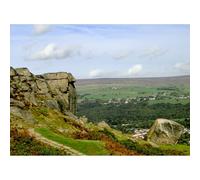 Puzzle da 3000 pezzi per adulti, puzzle di paesaggio roccioso del centro dell'Inghilterra, Regno Unito, giocattolo per bambini e souvenir turistico