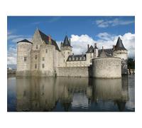 Puzzle da 4000 pezzi, Castello di Sully-sur-Loire Francia, Gioco d'Arte e Souvenir Turistico
