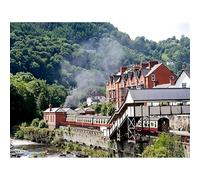 Puzzle da 4000 pezzi per adulti, poster paesaggistico di Llangollen Galles, gioco educativo