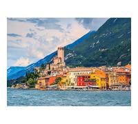 Puzzle da 4000 pezzi per adulti, San Zeno sul Lago di Garda, Italia, regalo e gioco educativo per adolescenti