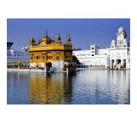 Puzzle da 4000 pezzi per adulti, tempio d'oro di Amritsar in India, regalo di gioco, decorazione per la casa e souvenir turistico