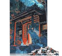 Puzzle da 500 pezzi Cat Castle per adulti, puzzle per adolescenti, puzzle impossibile da 500 pezzi (52x38 cm)