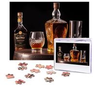 Puzzle da 500 pezzi con immagini di birra whisky puzzle personalizzati per adulti puzzle foto puzzle in legno regalo classico puzzle per famiglia matrimonio compleanno San Valentino