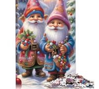 Puzzle da 500 pezzi con scritta in lingua inglese "Frohe Weihnachten Difficoltà", 500 pezzi (52 x 38 cm)