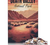 Puzzle da 500 pezzi del Parco Nazionale della Valle della Morte, poster per adulti e adolescenti, puzzle per adulti e adolescenti dai 12 anni in su, 500 pezzi (52x38 cm)