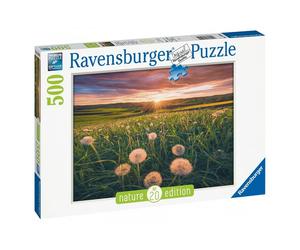 Puzzle da 500 pezzi - Dente di leone al crepuscolo per un momento di relax - Nouvo