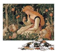 Puzzle da 500 pezzi, Enchanted Grove Beauty, puzzle quadrato per adulti e bambini, gioco di puzzle in legno, 500 pezzi (52x38 cm)