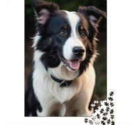 Puzzle da 500 pezzi, gioco di puzzle in legno con il cane Archie, gioco educativo, sfida, giocattolo come regalo di Natale, 500 pezzi (52x38 cm)