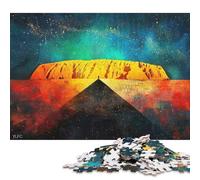 Puzzle da 500 pezzi "Il sentiero verso la roccia sacra" per puzzle in legno, gioco educativo per adulti, 500 pezzi (52x38 cm)