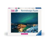 Puzzle da 500 pezzi: Luci della Norvegia - Divertimento e relax - Nouvo