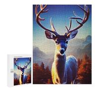 Puzzle da 500 pezzi per adolescenti Animals Deer Puzzles per adulti Hands-on gioco, ma divertente e umoristico, regalo di compleanno, regalo, 500 pezzi