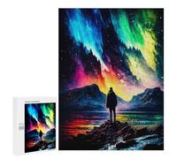 Puzzle da 500 pezzi, per adolescenti, Aurora Dreamscape, puzzle per adulti, gioco di pensiero, allenamento della memoria, interazione genitore-figlio, 500 pezzi