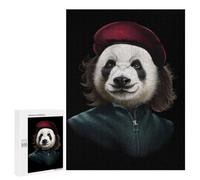 Puzzle da 500 pezzi per adolescenti Giant Panda Che Guevara Puzzles per adolescenti, giocattoli fai da te, decorazione da parete favorisce l'allenamento del cervello, 500 pezzi